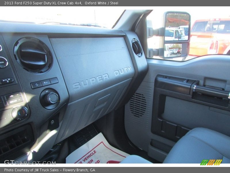 Oxford White / Steel 2013 Ford F250 Super Duty XL Crew Cab 4x4