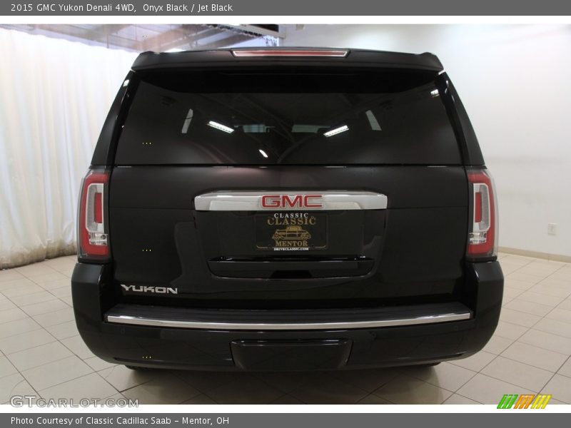 Onyx Black / Jet Black 2015 GMC Yukon Denali 4WD