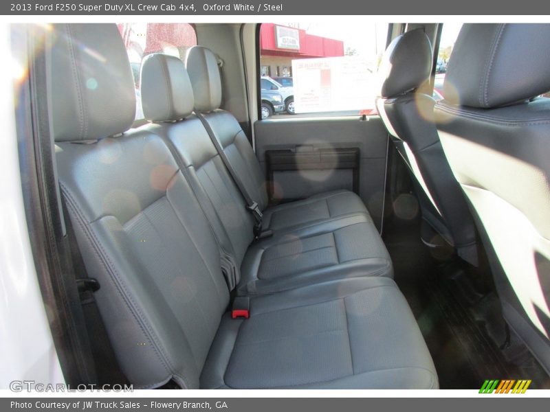 Oxford White / Steel 2013 Ford F250 Super Duty XL Crew Cab 4x4