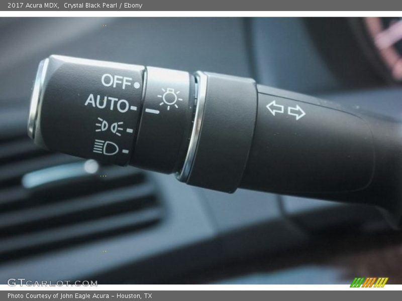 Crystal Black Pearl / Ebony 2017 Acura MDX
