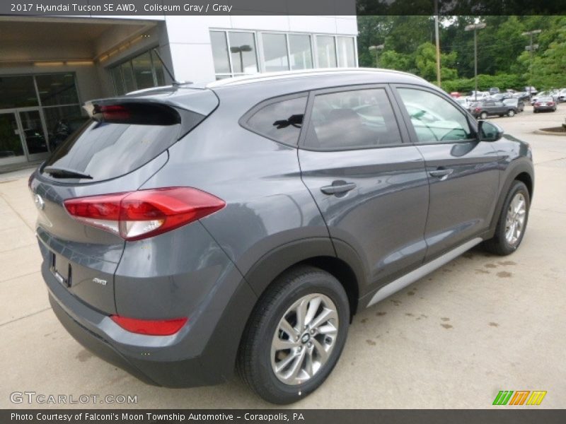 Coliseum Gray / Gray 2017 Hyundai Tucson SE AWD