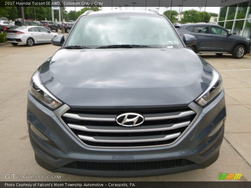 Coliseum Gray / Gray 2017 Hyundai Tucson SE AWD