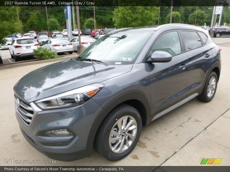 Coliseum Gray / Gray 2017 Hyundai Tucson SE AWD
