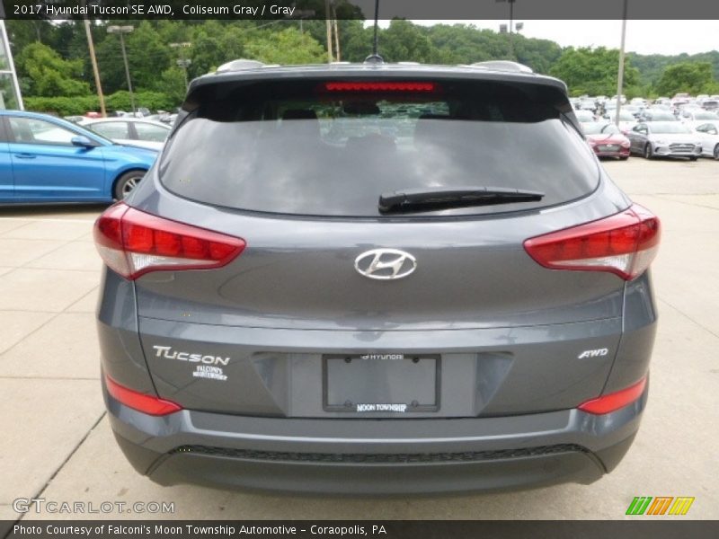 Coliseum Gray / Gray 2017 Hyundai Tucson SE AWD