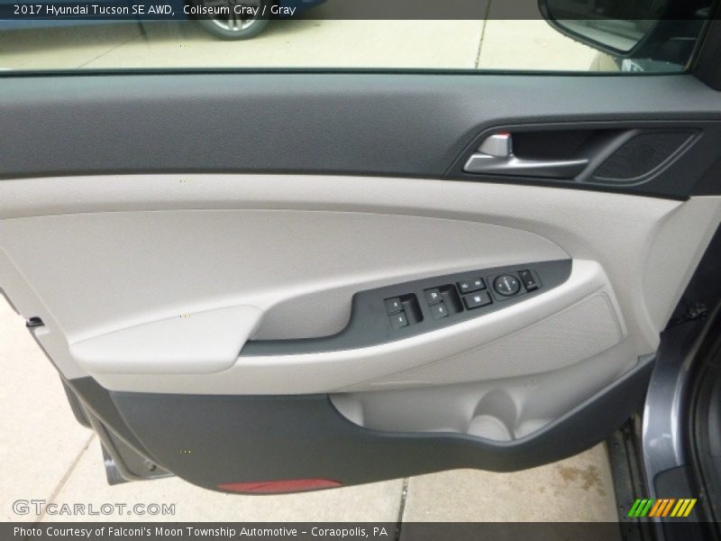 Coliseum Gray / Gray 2017 Hyundai Tucson SE AWD