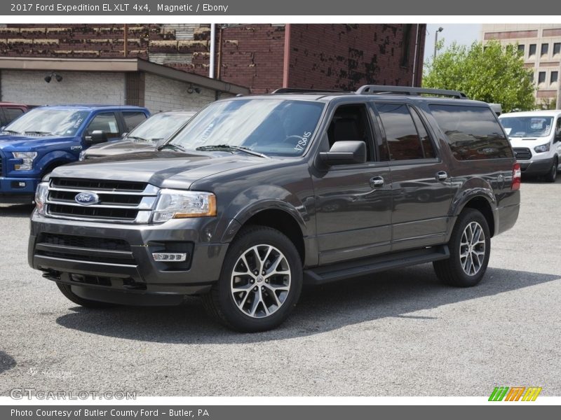 Magnetic / Ebony 2017 Ford Expedition EL XLT 4x4