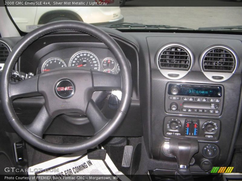 Silver Mist Metallic / Light Gray 2008 GMC Envoy SLE 4x4