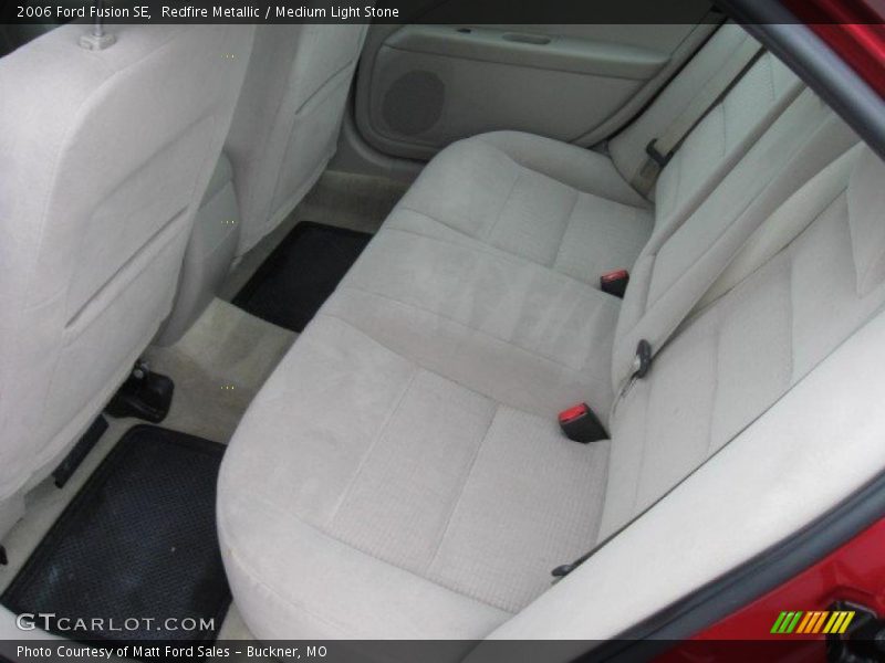 Redfire Metallic / Medium Light Stone 2006 Ford Fusion SE