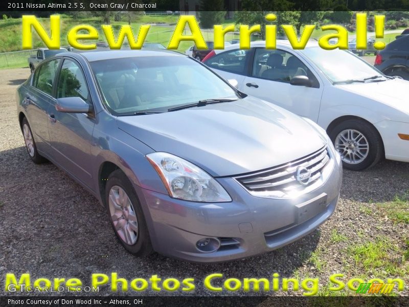 Ocean Gray / Charcoal 2011 Nissan Altima 2.5 S