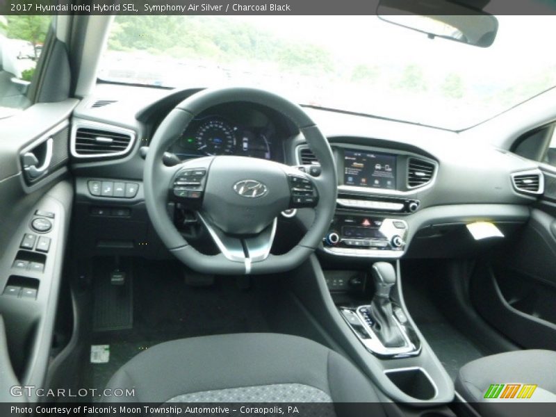 Dashboard of 2017 Ioniq Hybrid SEL