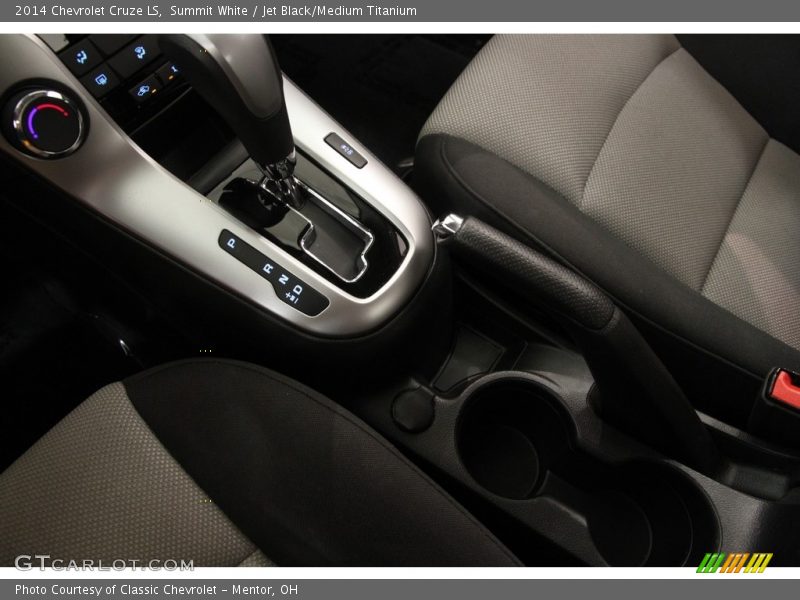Summit White / Jet Black/Medium Titanium 2014 Chevrolet Cruze LS