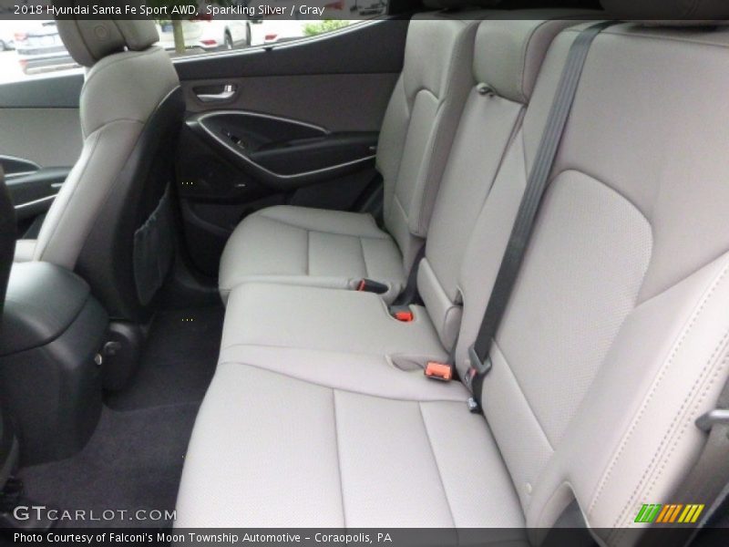 Rear Seat of 2018 Santa Fe Sport AWD