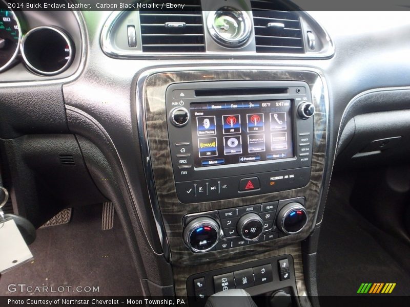 Carbon Black Metallic / Ebony 2014 Buick Enclave Leather