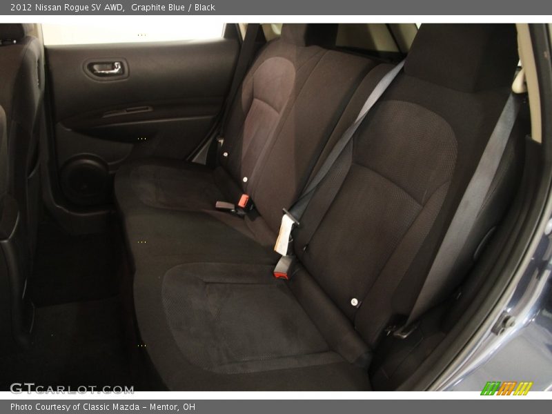 Graphite Blue / Black 2012 Nissan Rogue SV AWD