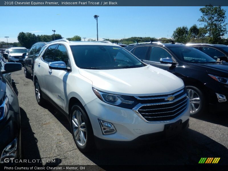 Iridescent Pearl Tricoat / Jet Black 2018 Chevrolet Equinox Premier