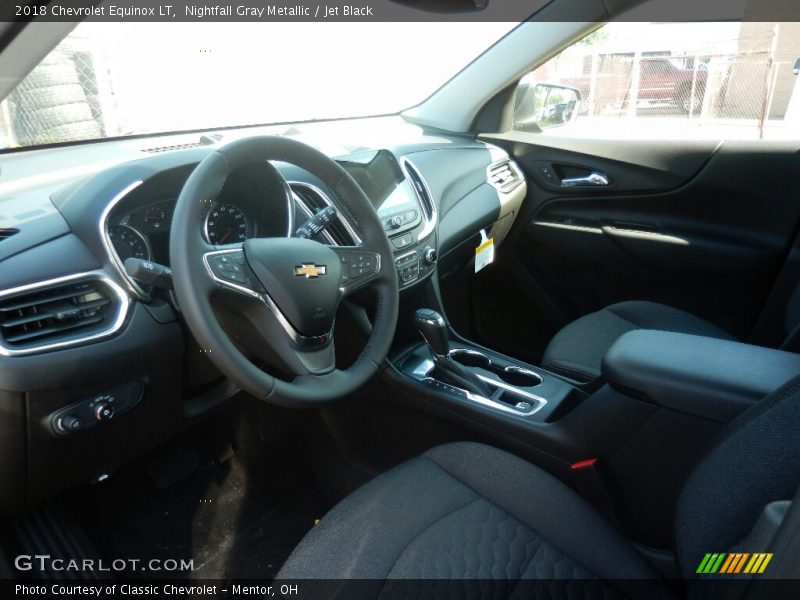 Nightfall Gray Metallic / Jet Black 2018 Chevrolet Equinox LT