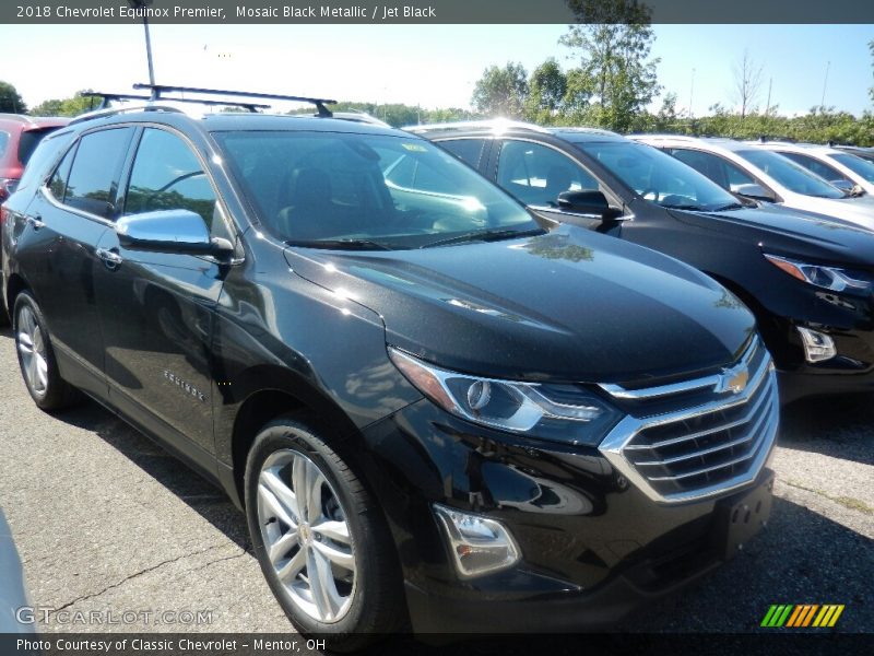 Mosaic Black Metallic / Jet Black 2018 Chevrolet Equinox Premier