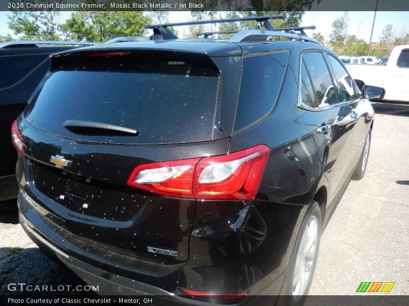 Mosaic Black Metallic / Jet Black 2018 Chevrolet Equinox Premier