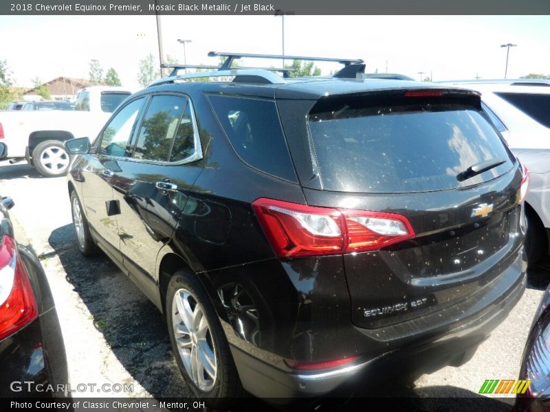 Mosaic Black Metallic / Jet Black 2018 Chevrolet Equinox Premier