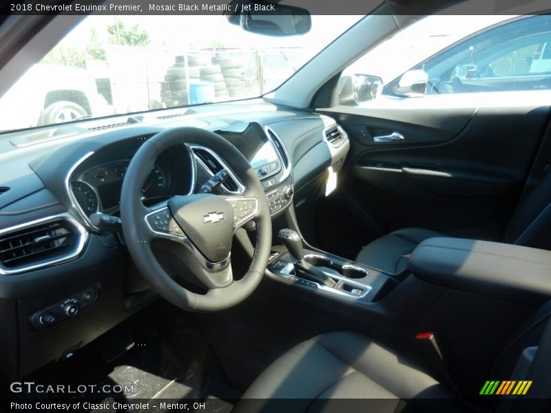Mosaic Black Metallic / Jet Black 2018 Chevrolet Equinox Premier