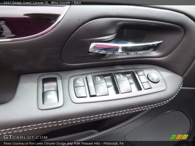 White Knuckle / Black 2017 Dodge Grand Caravan SE