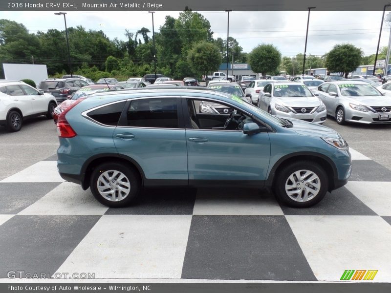 Mountain Air Metallic / Beige 2016 Honda CR-V EX-L