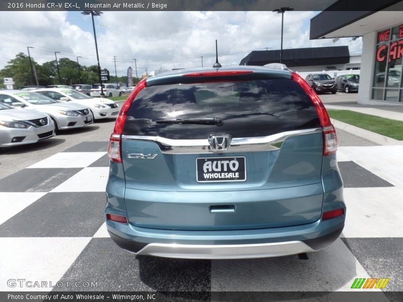 Mountain Air Metallic / Beige 2016 Honda CR-V EX-L