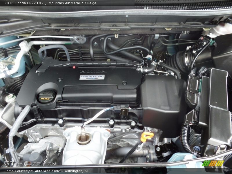 Mountain Air Metallic / Beige 2016 Honda CR-V EX-L