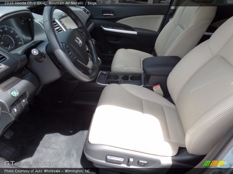 Mountain Air Metallic / Beige 2016 Honda CR-V EX-L