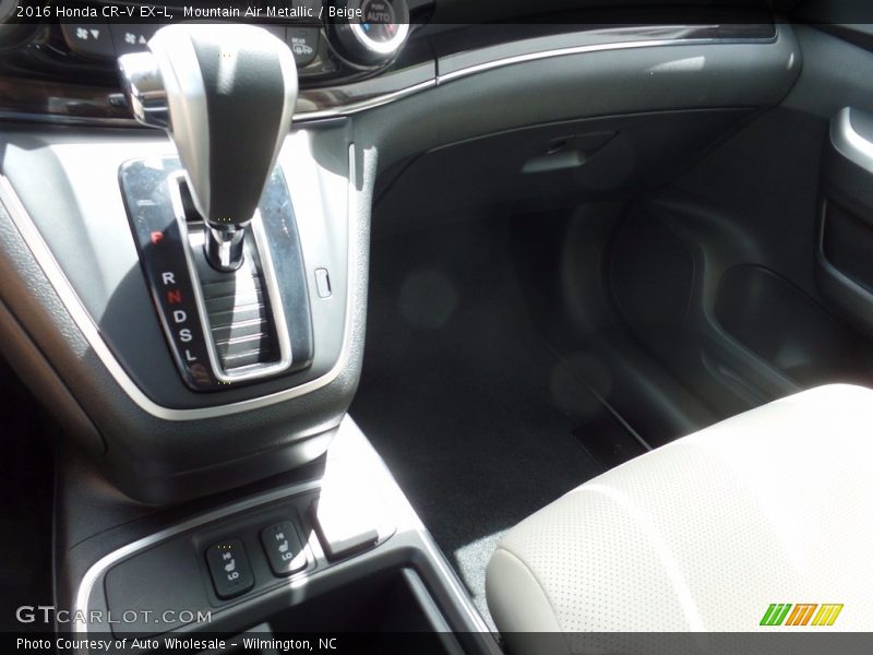 Mountain Air Metallic / Beige 2016 Honda CR-V EX-L