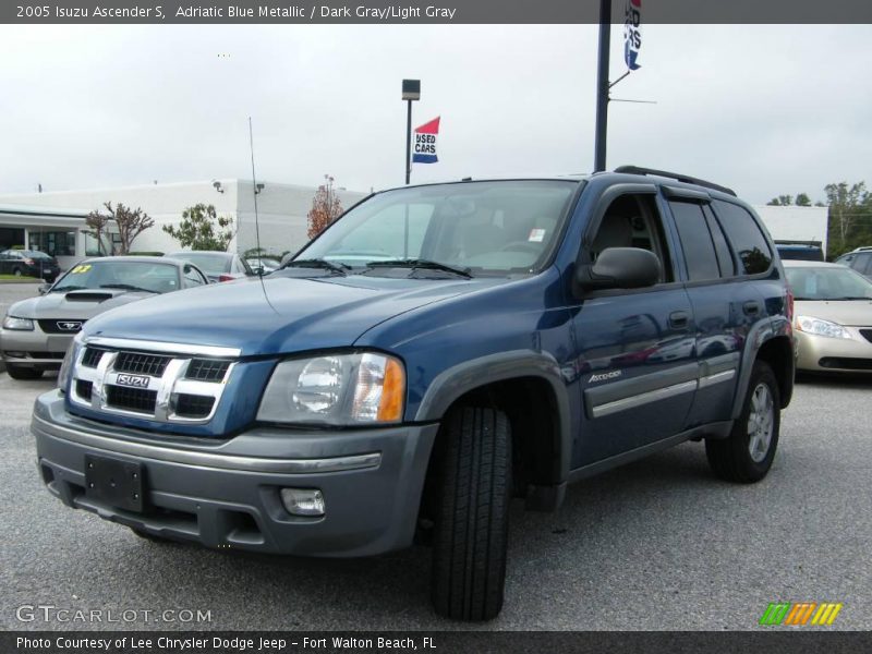 Adriatic Blue Metallic / Dark Gray/Light Gray 2005 Isuzu Ascender S