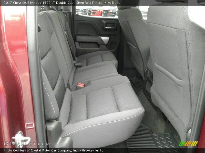 Siren Red Tintcoat / Jet Black 2017 Chevrolet Silverado 1500 LT Double Cab