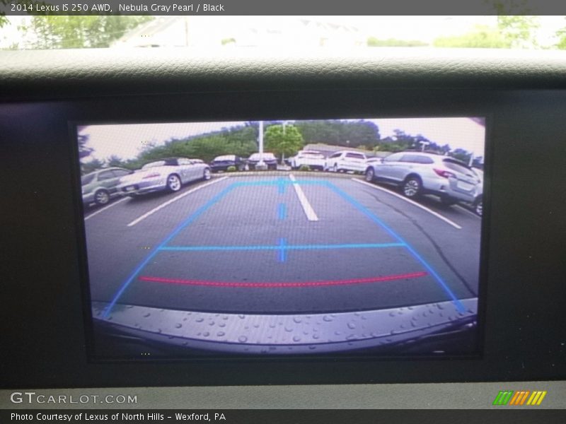 Nebula Gray Pearl / Black 2014 Lexus IS 250 AWD