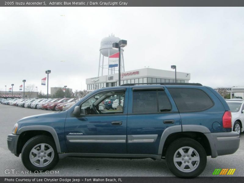 Adriatic Blue Metallic / Dark Gray/Light Gray 2005 Isuzu Ascender S