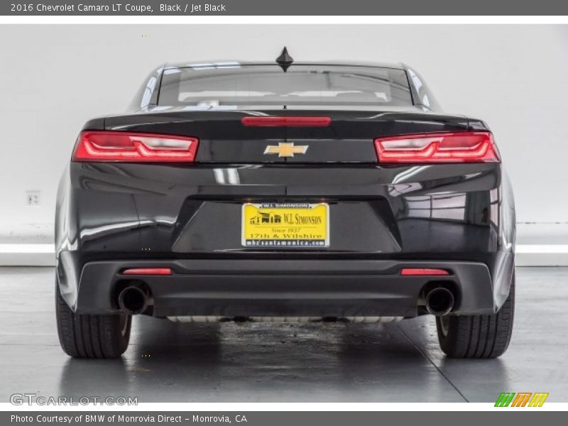 Black / Jet Black 2016 Chevrolet Camaro LT Coupe