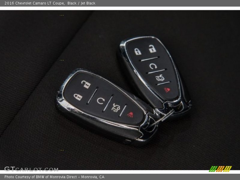 Keys of 2016 Camaro LT Coupe