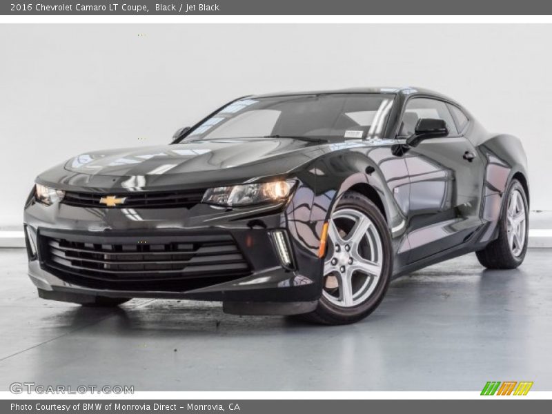 Black / Jet Black 2016 Chevrolet Camaro LT Coupe