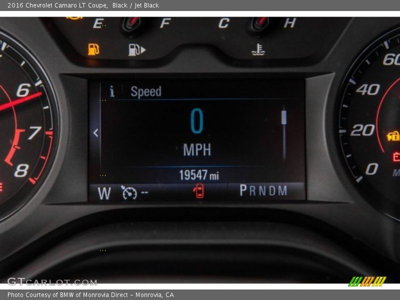 Black / Jet Black 2016 Chevrolet Camaro LT Coupe