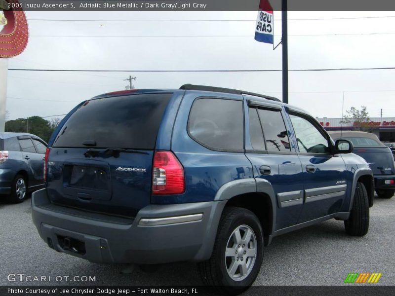 Adriatic Blue Metallic / Dark Gray/Light Gray 2005 Isuzu Ascender S