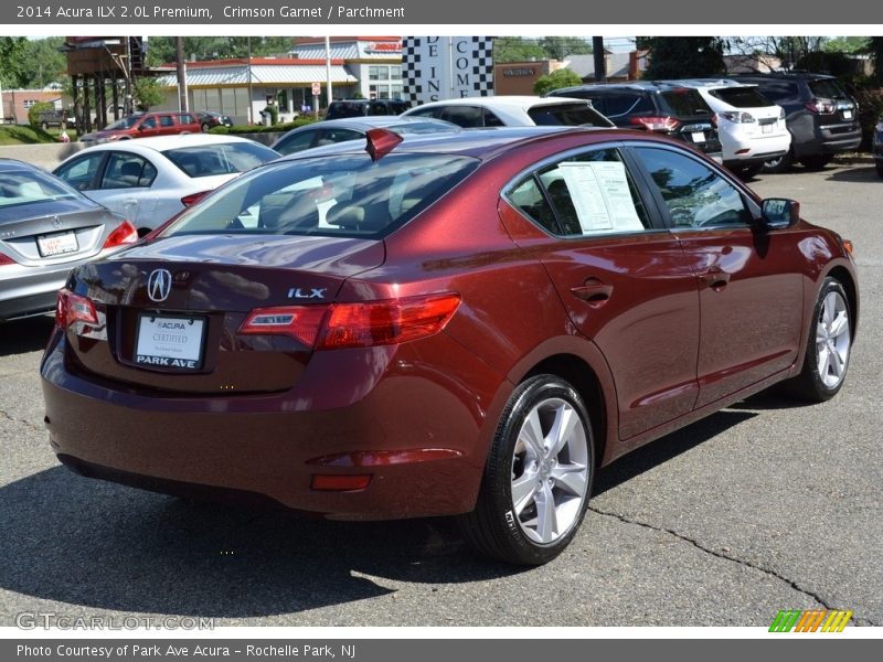 Crimson Garnet / Parchment 2014 Acura ILX 2.0L Premium