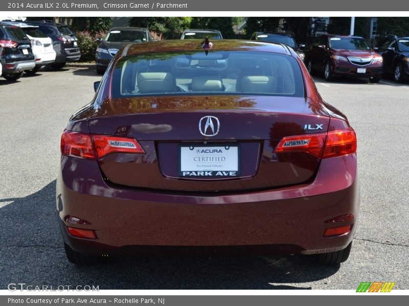 Crimson Garnet / Parchment 2014 Acura ILX 2.0L Premium