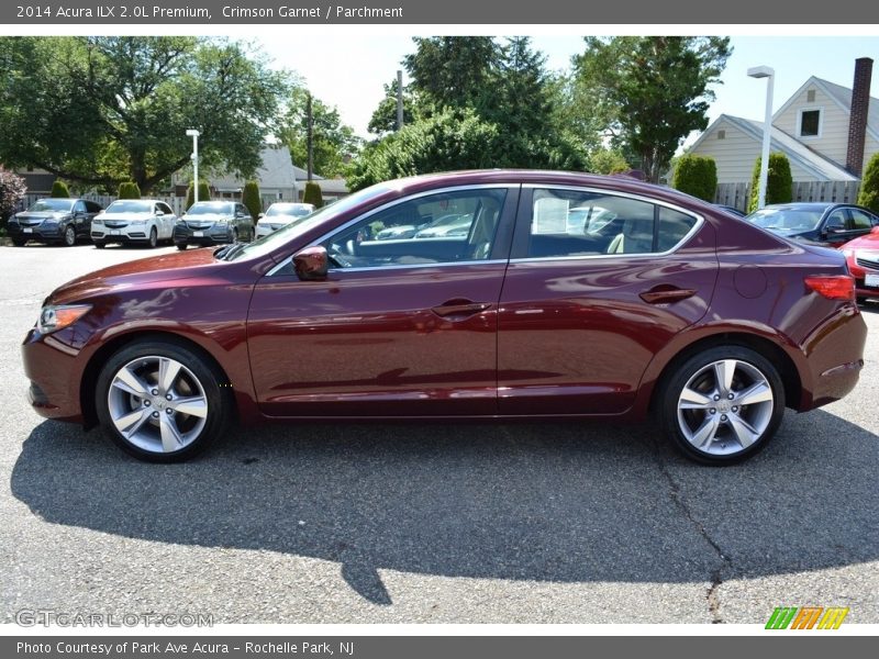 Crimson Garnet / Parchment 2014 Acura ILX 2.0L Premium