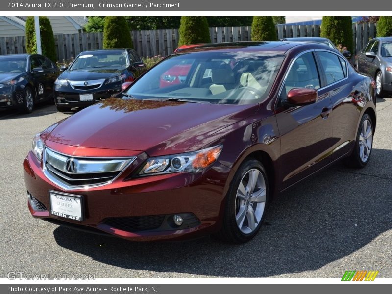 Crimson Garnet / Parchment 2014 Acura ILX 2.0L Premium