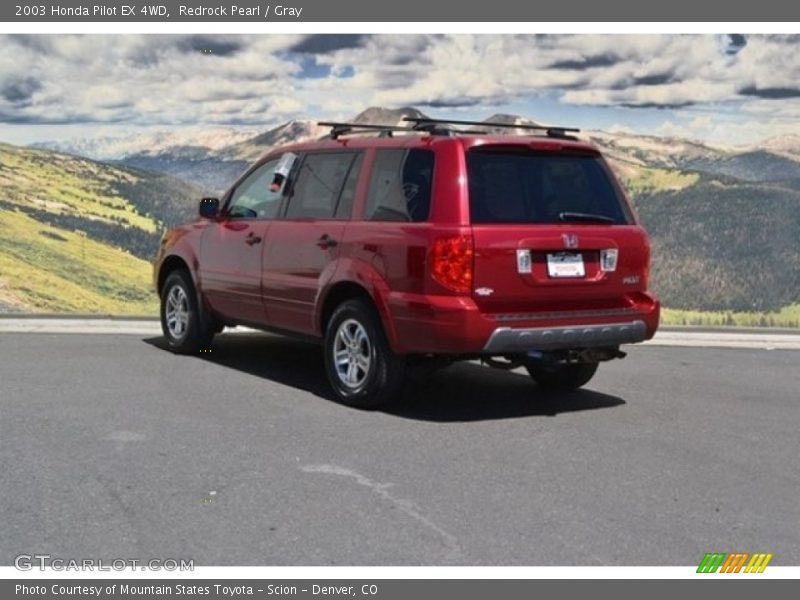 Redrock Pearl / Gray 2003 Honda Pilot EX 4WD