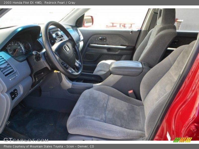 Redrock Pearl / Gray 2003 Honda Pilot EX 4WD