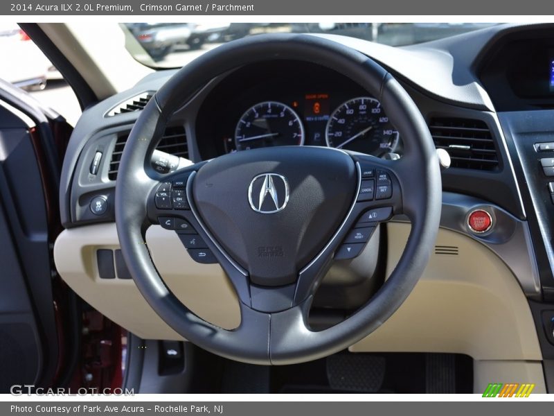 Crimson Garnet / Parchment 2014 Acura ILX 2.0L Premium
