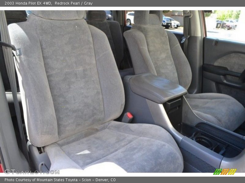 Redrock Pearl / Gray 2003 Honda Pilot EX 4WD