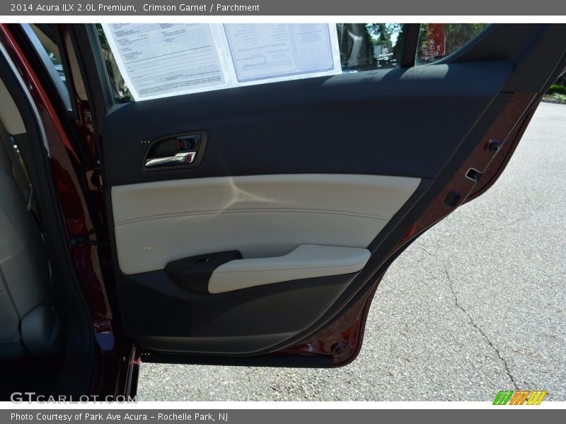 Crimson Garnet / Parchment 2014 Acura ILX 2.0L Premium