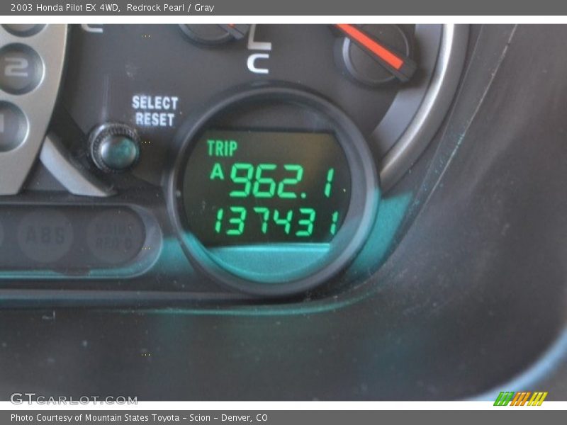 Redrock Pearl / Gray 2003 Honda Pilot EX 4WD