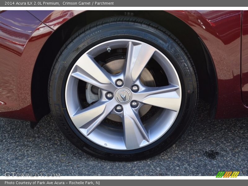Crimson Garnet / Parchment 2014 Acura ILX 2.0L Premium